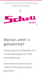 Mobile Screenshot of karosserie-scholl.de